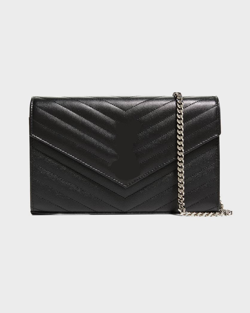 Cassandre Envelope Mini Matelasse Leather Shoulder Bag With Box